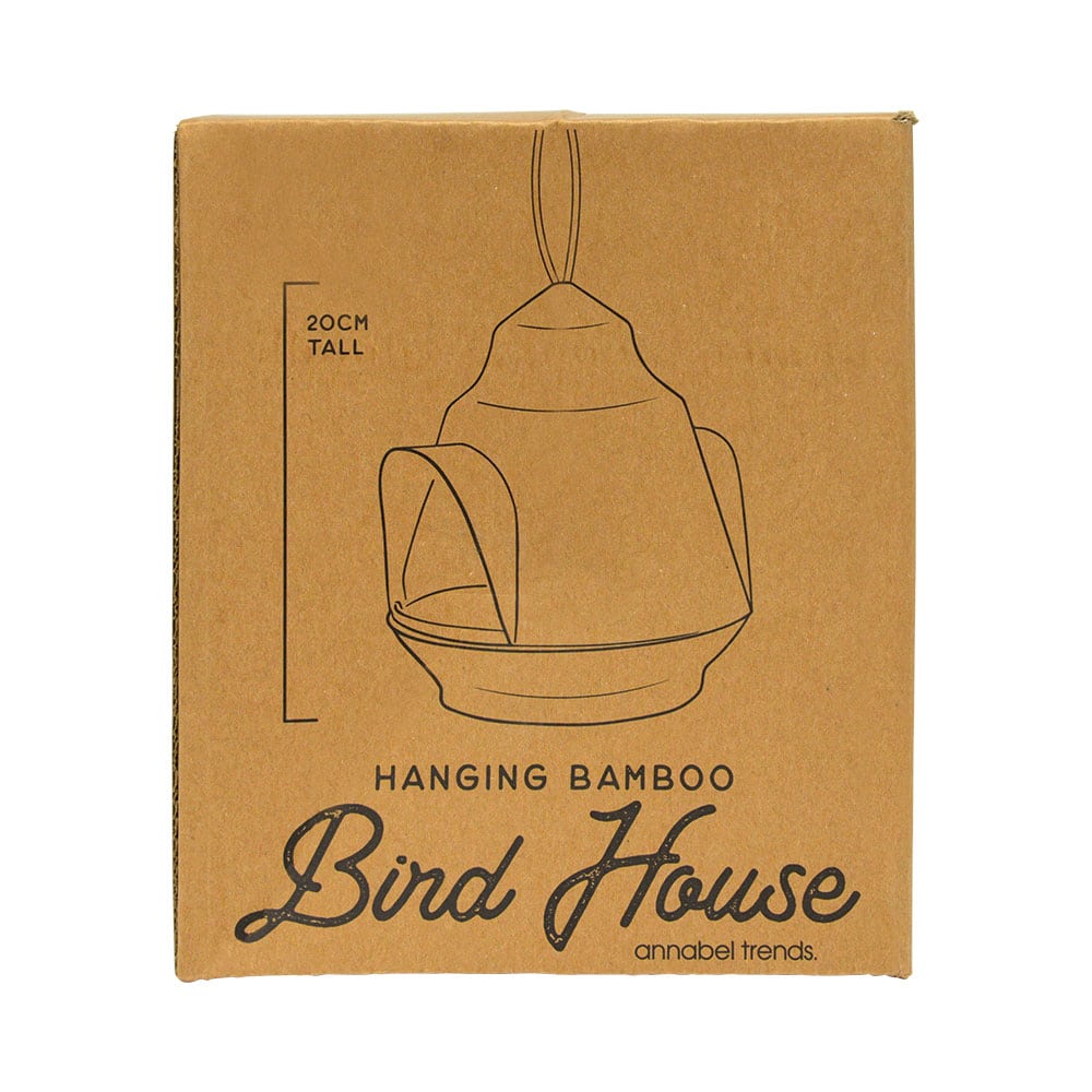 Bird House Bamboo - Grey