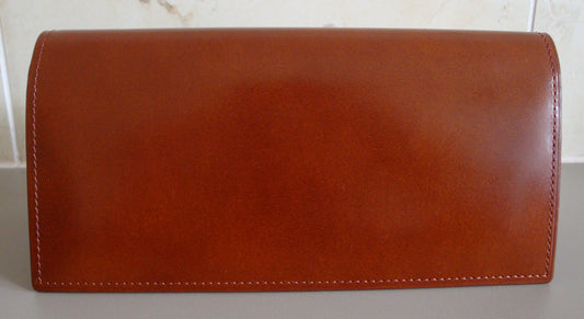 YMMN Leather Long Wallet, brown