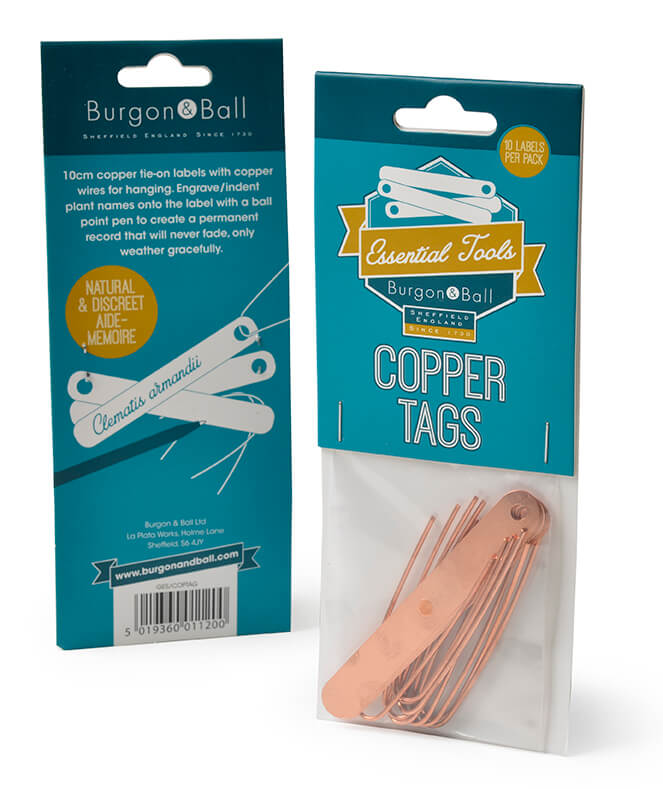 Burgon & Ball Copper Plant Tags