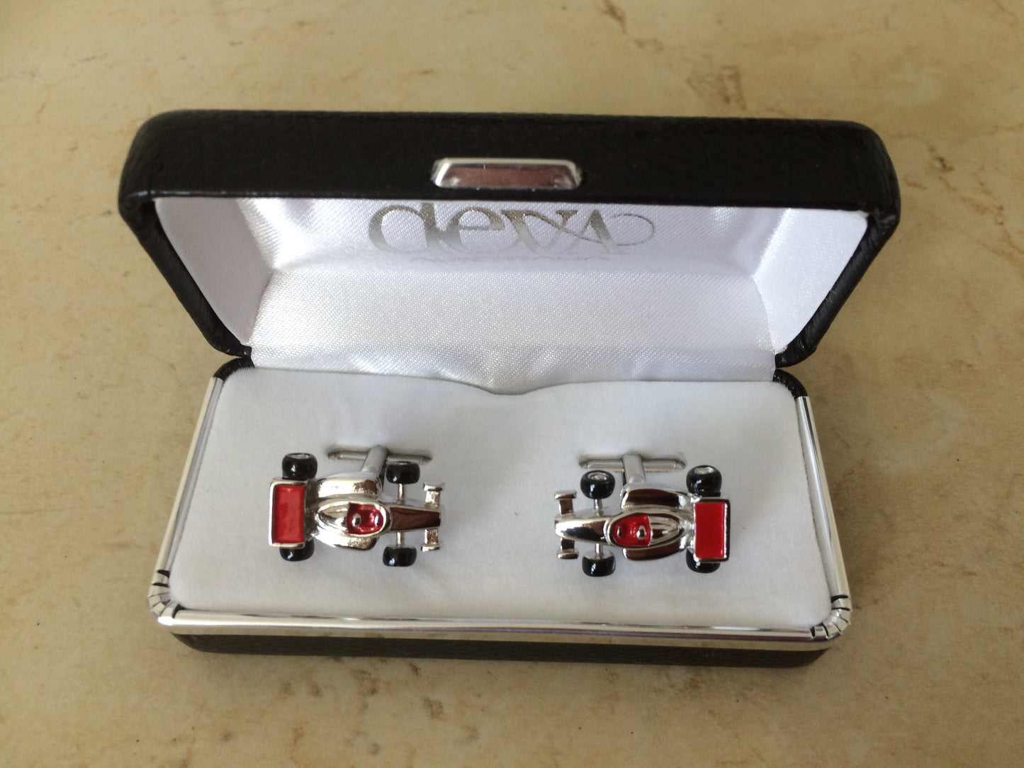 Cufflinks, Race Car in box