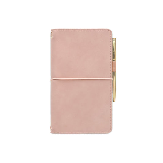 Blush Vegan Leather Folio