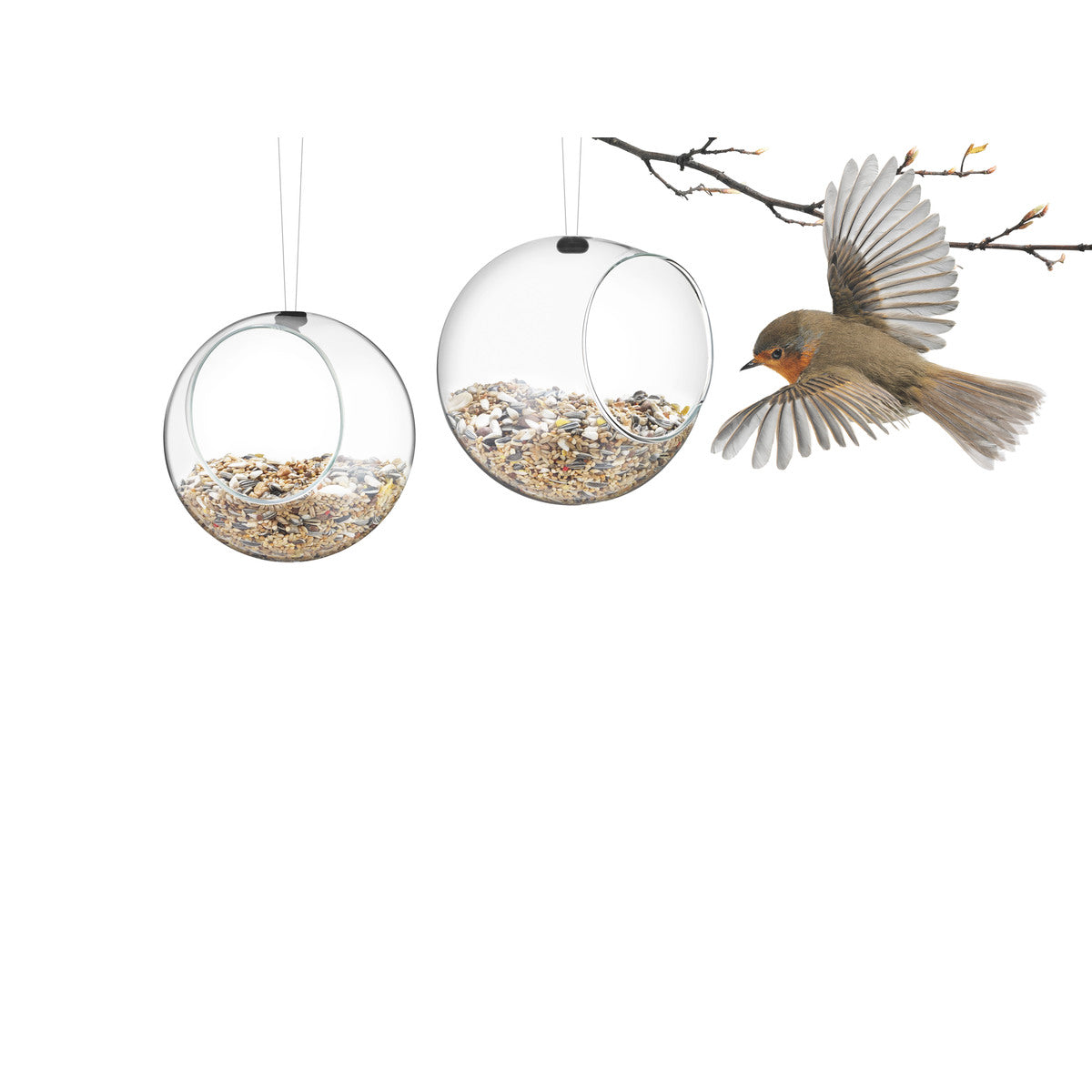 Eva Solo Mini Bird Feeders (pair)