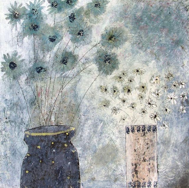 Flowers At Night by Hannah Hann