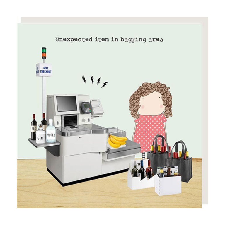 Greeting Card - Bagging Area (FREE DELIVERY)