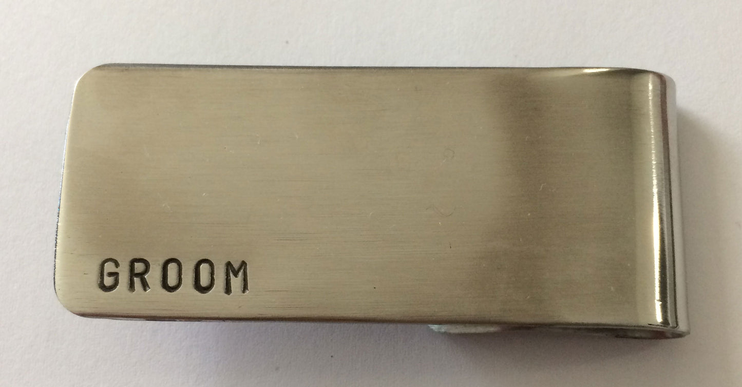 Groom Stainless Steel Money Clip