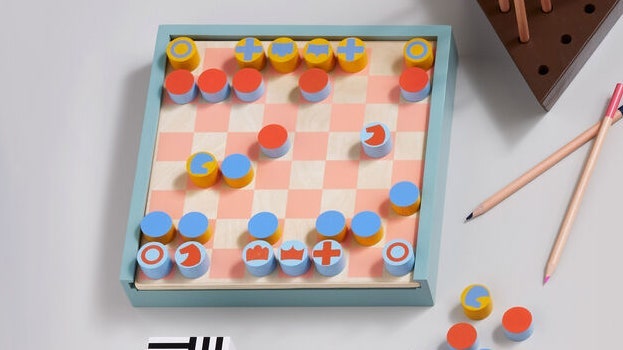 MoMA Chess & Checkers Set