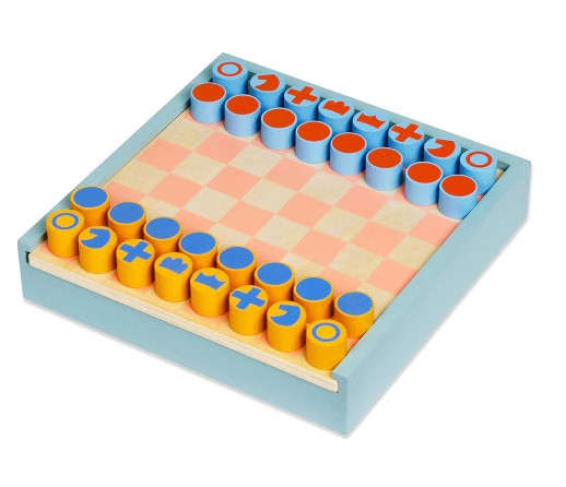 MoMA Chess & Checkers Set