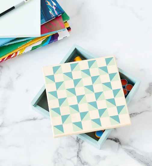 MoMA Chess & Checkers Set