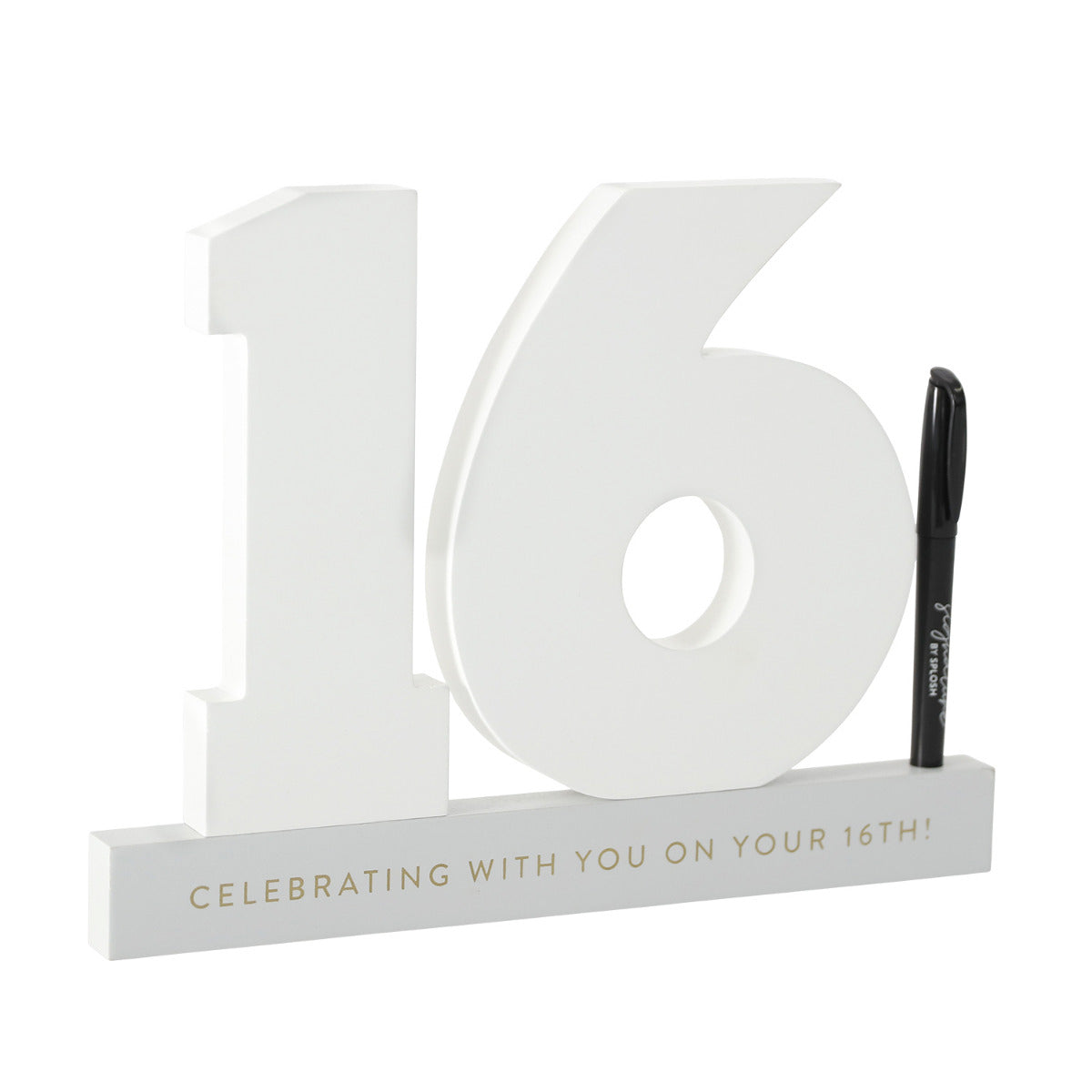 Signature Number - 16th Birthday