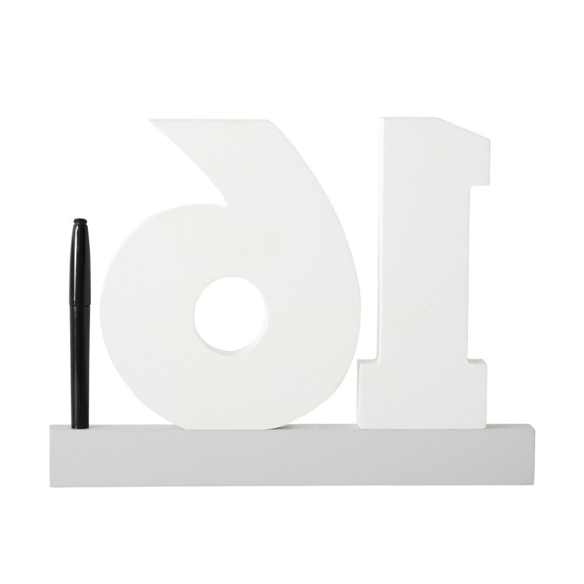 Signature Number - 16th Birthday