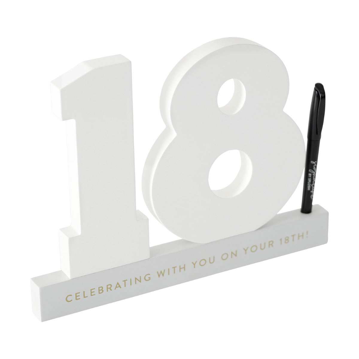 Signature Number - 18th Birthday
