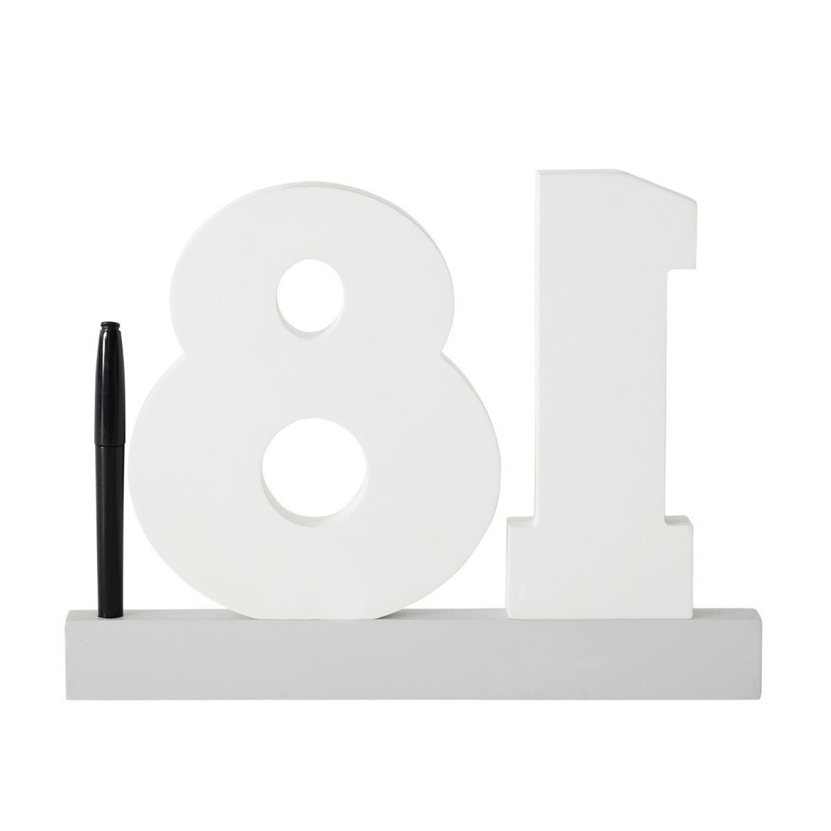 Signature Number - 18th Birthday