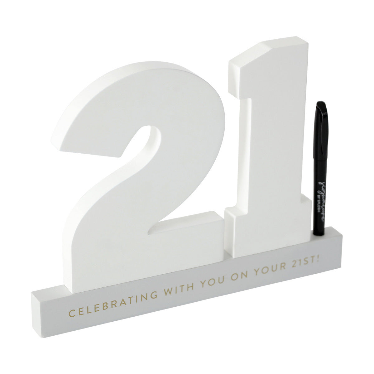 Signature Number - 21st Birthday