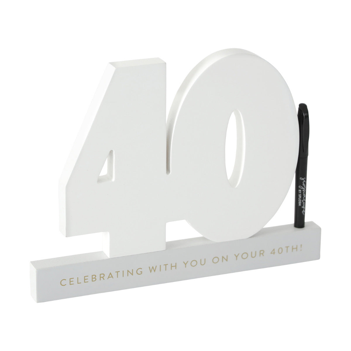 Signature Number - 40th Birthday