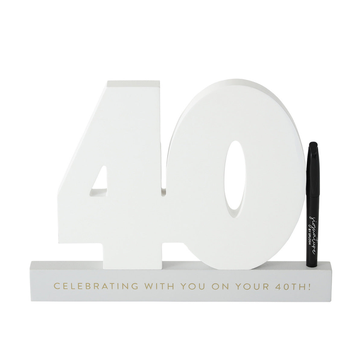 Signature Number - 40th Birthday