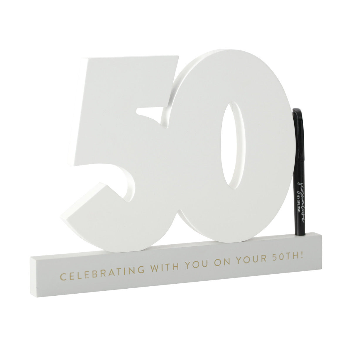 Signature Number - 50th Birthday