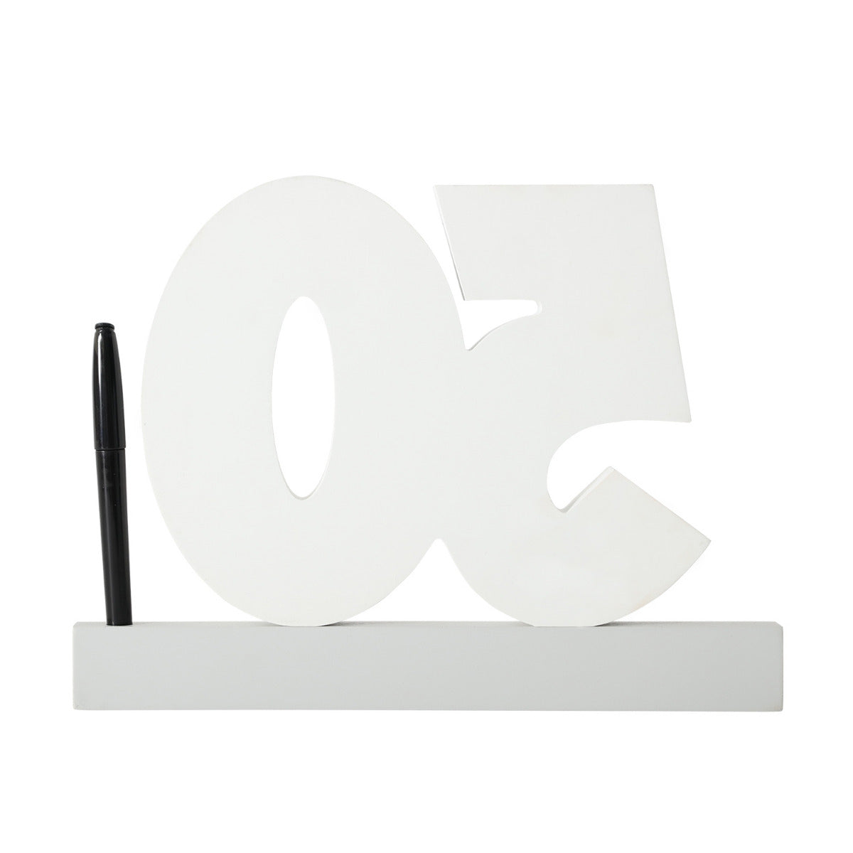 Signature Number - 50th Birthday