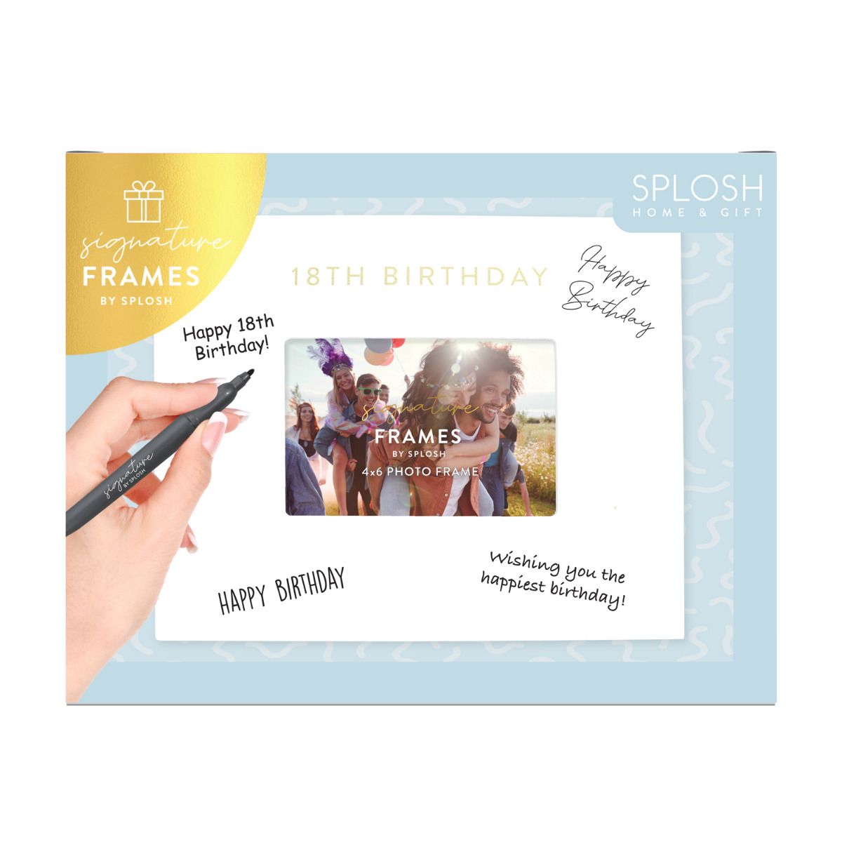 Signature Frame - 18th Birthday
