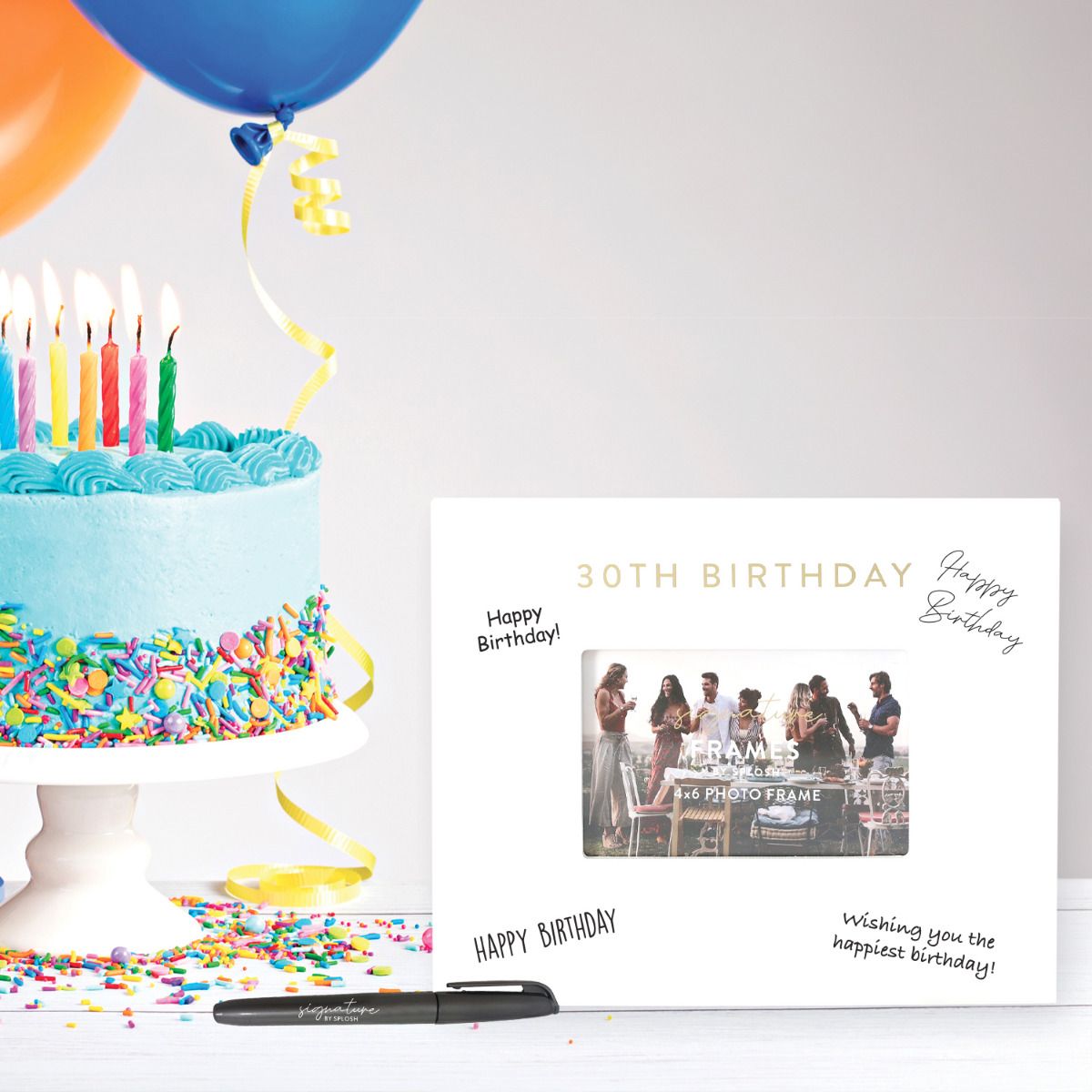 Signature Frame - 30th Birthday