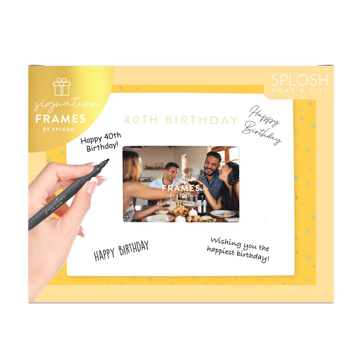 Signature Frame - 40th Birthday
