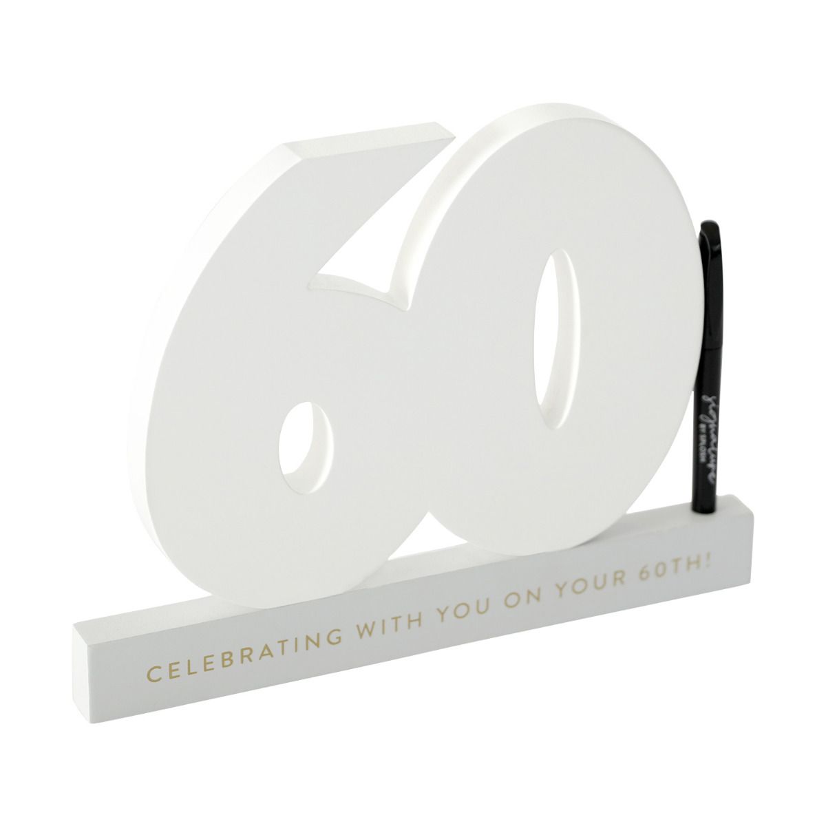 Signature Number - 60th Birthday