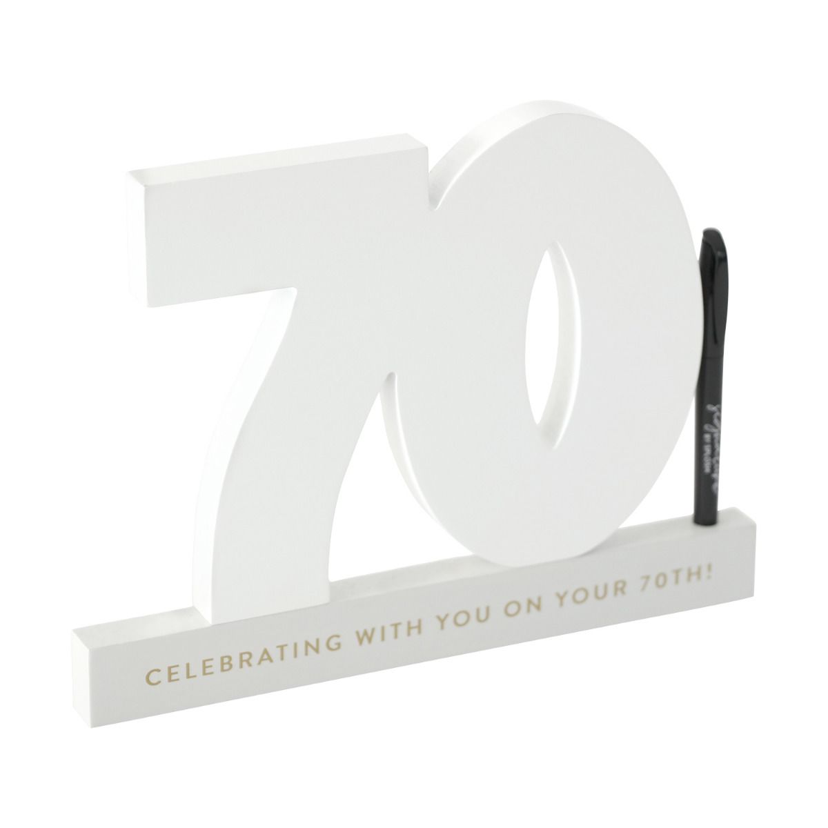 Signature Number - 70th Birthday