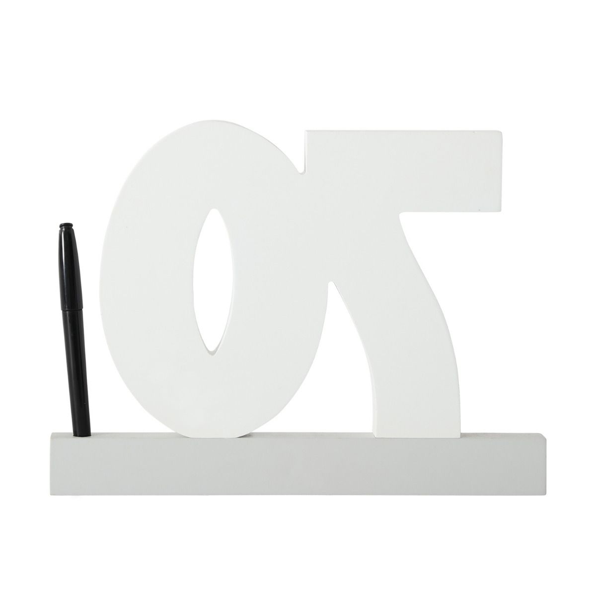 Signature Number - 70th Birthday