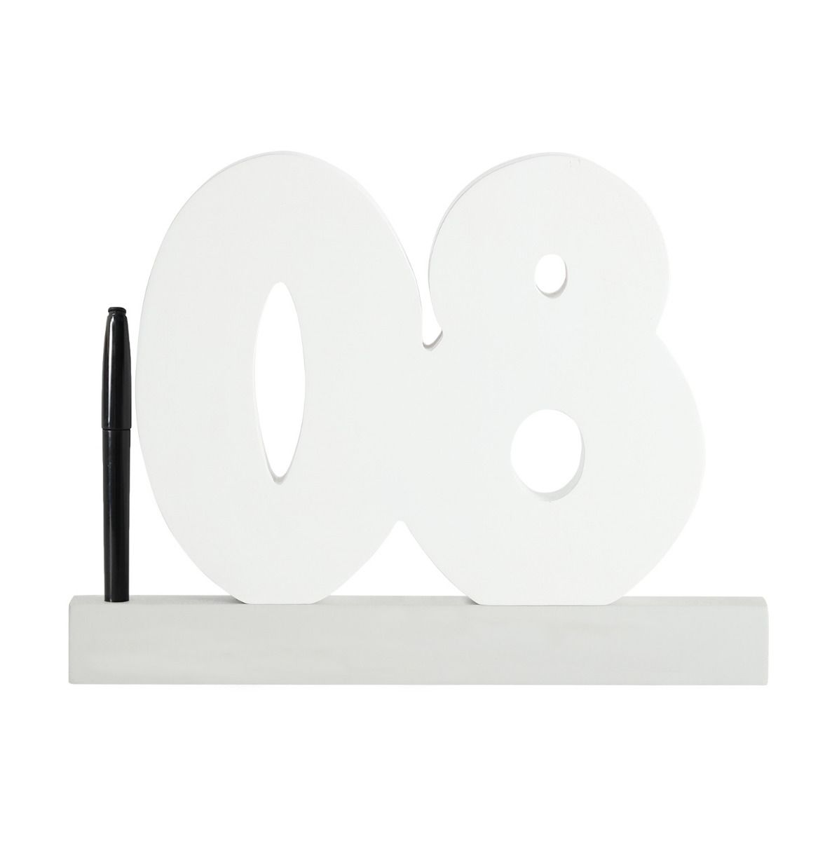 Signature Number - 80th Birthday