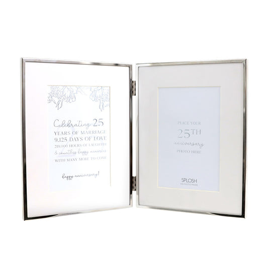 25th Wedding Anniversary Frame