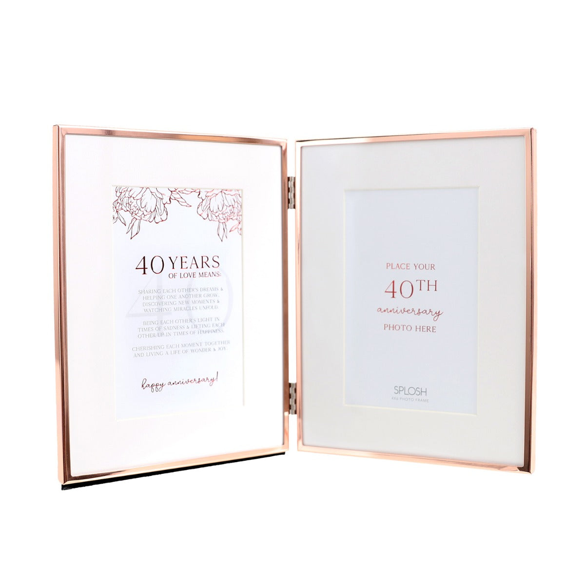 Photo Frame - 40th Wedding Anniversary