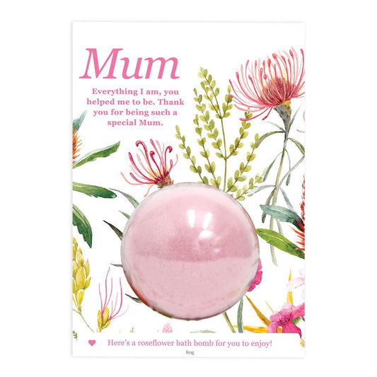 Mum Bath Bomb Gift Card