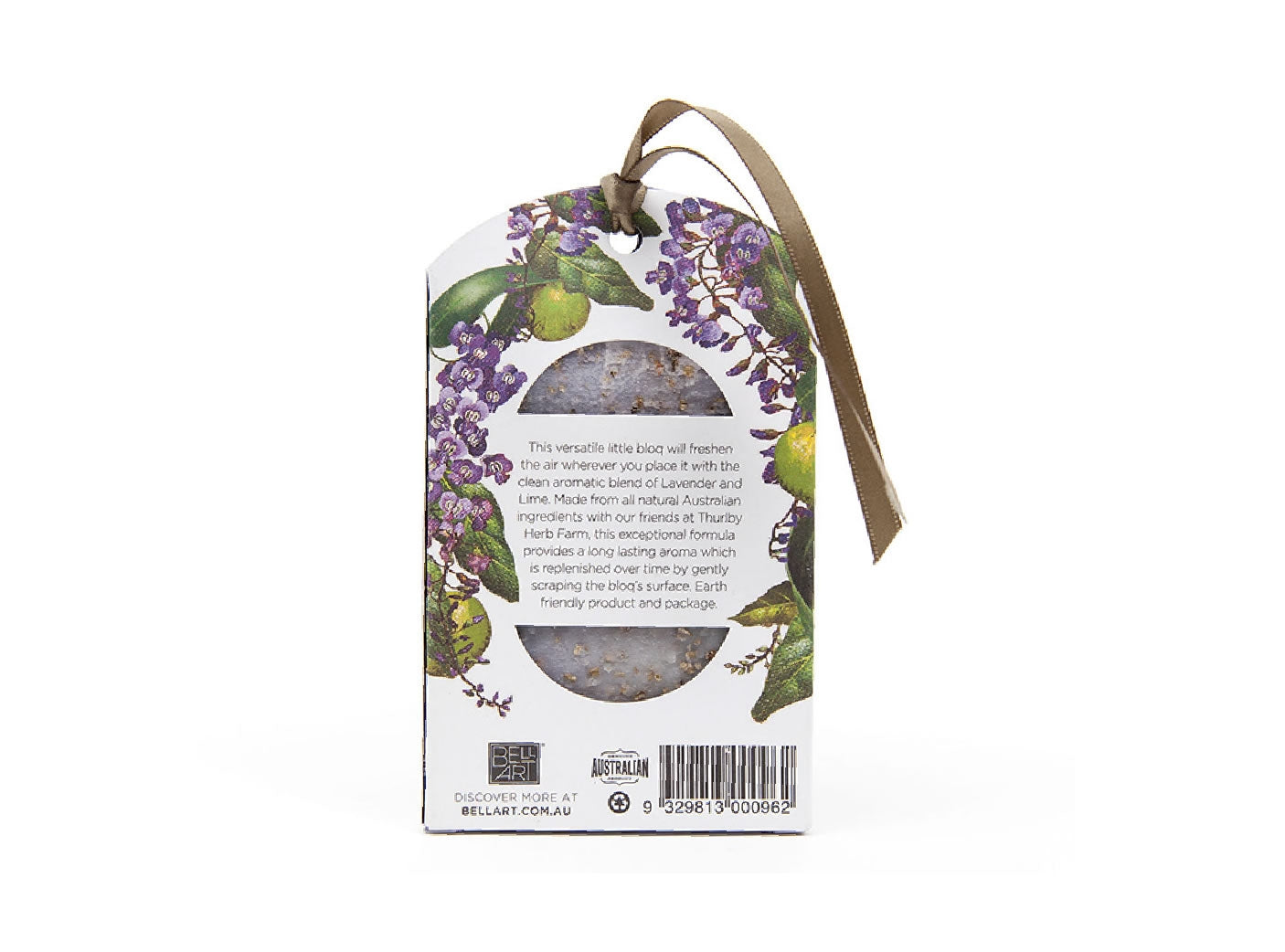 Bell Art Lavender and Lime Bloq