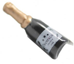 Champagne Bottle Cufflinks close-up