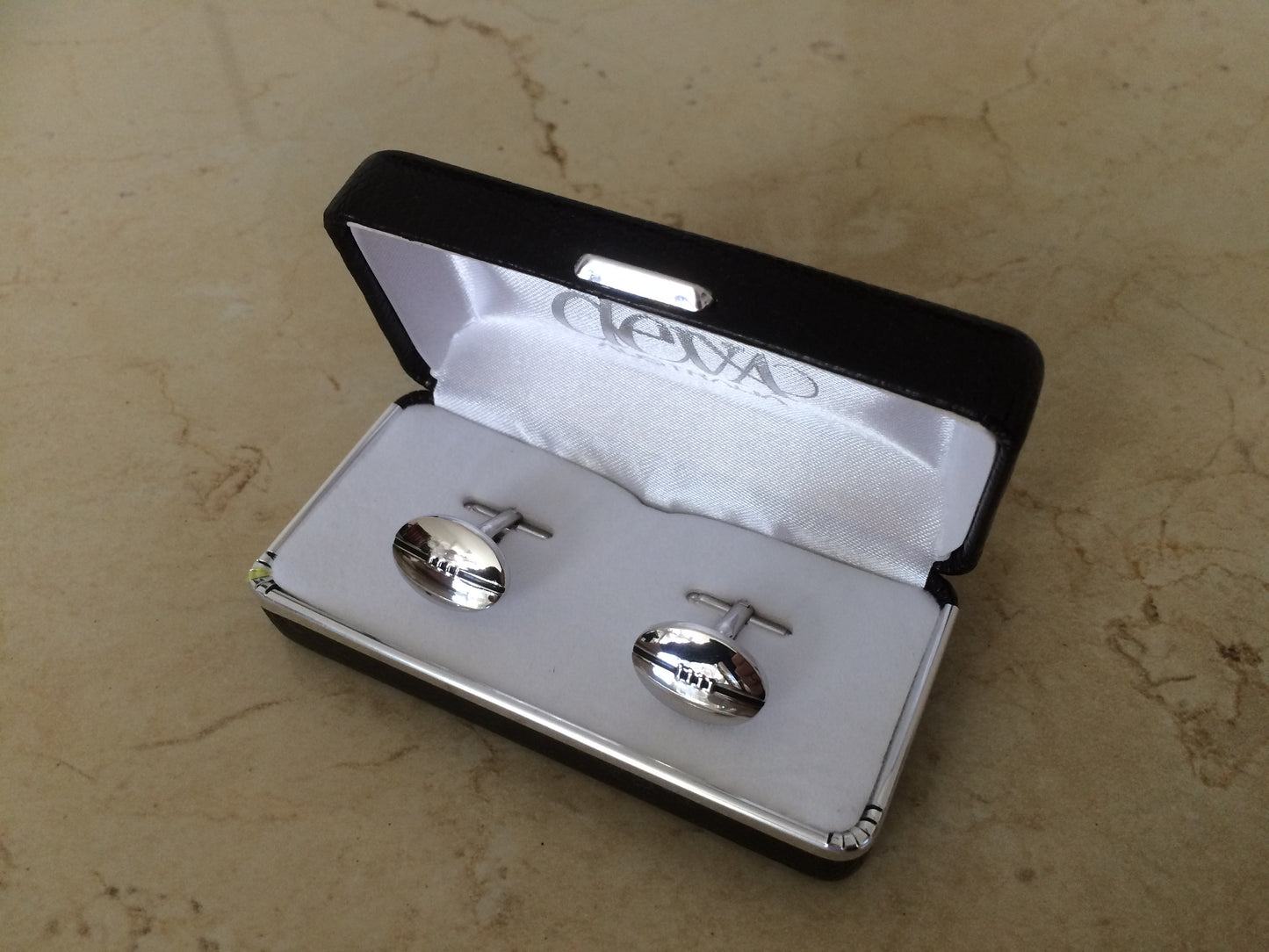 Cufflinks, Rugby Ball in box