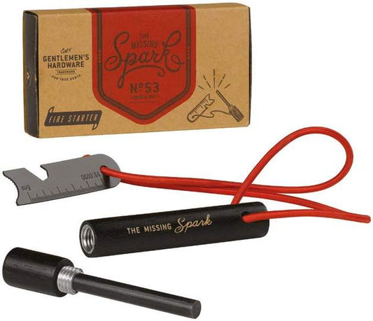 Gentlemen's Hardware Magnesium Fire Starter with Handle