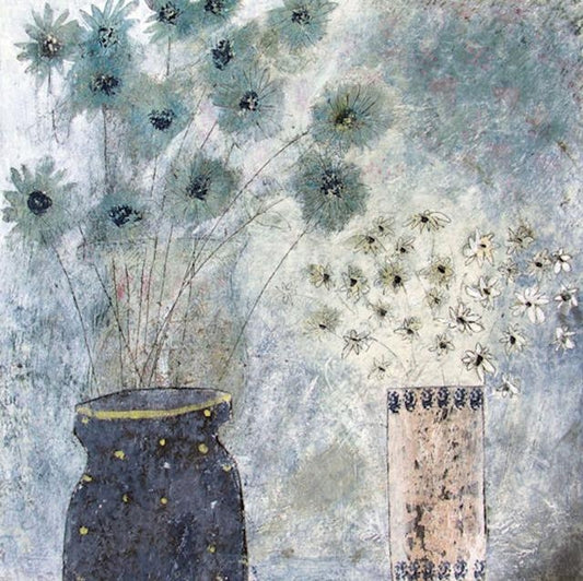 Flowers At Night by Hannah Hann