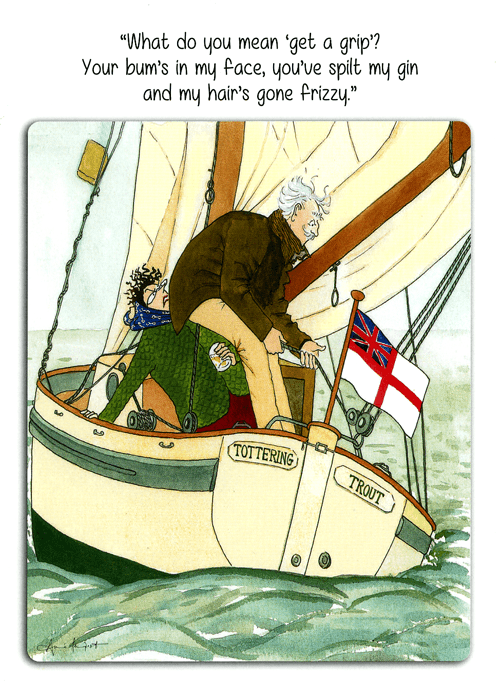 Get a Grip Greeting Card