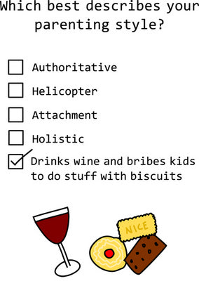 Greeting Card - Your Parenting Style (FREE DELIVERY)
