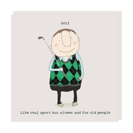 Greeting Card - Golf (FREE DELIVERY)