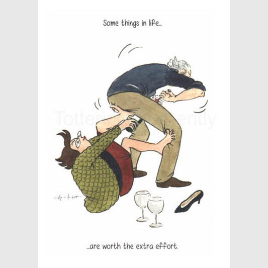 Greeting Card - Worth the Extra Effort (FREE DELIVERY)