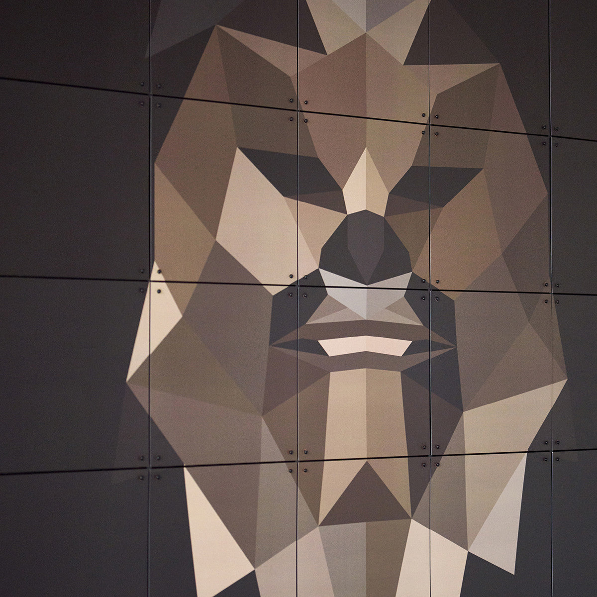 IXXI Star Wars Chewbacca Wall Art up close