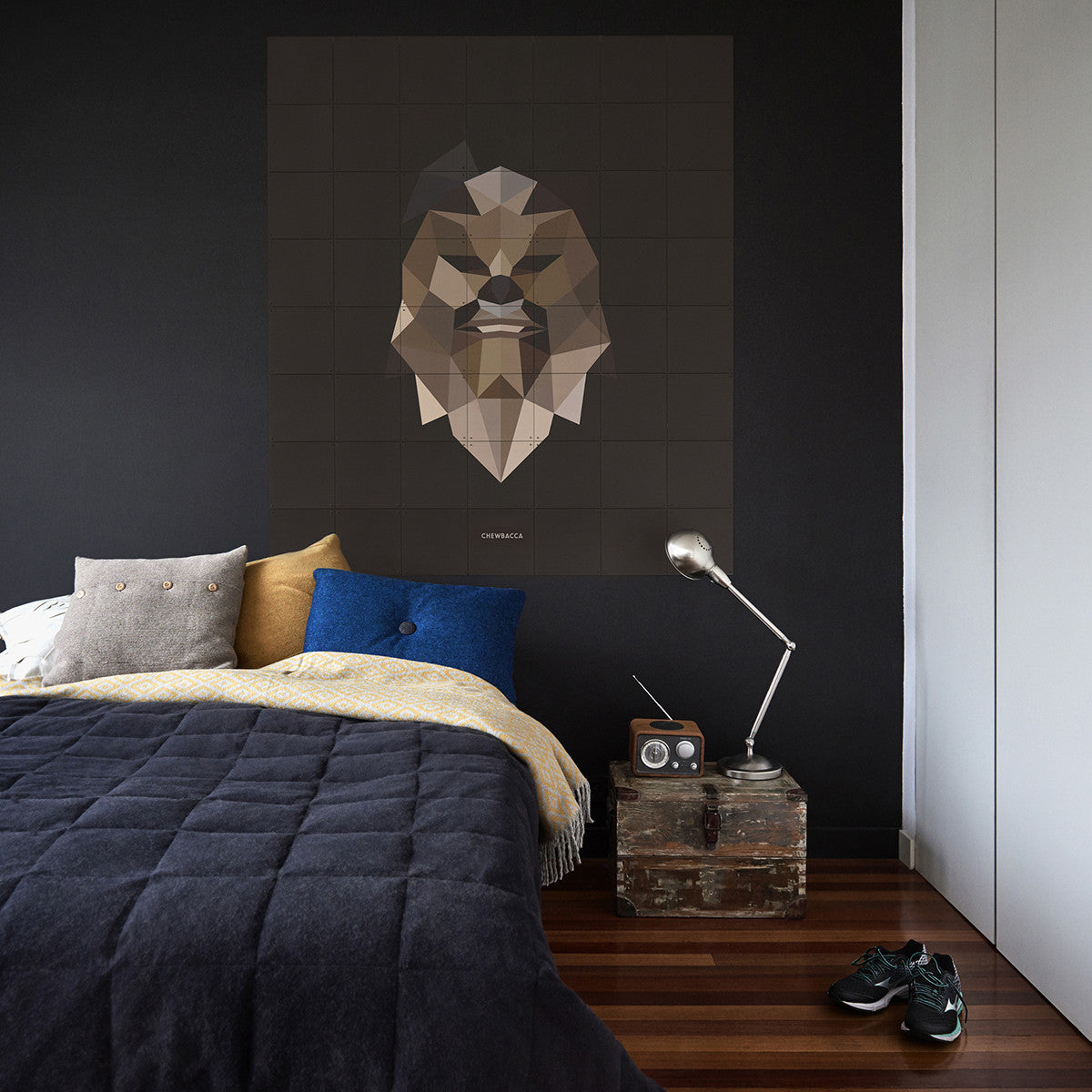 IXXI Star Wars Chewbacca Wall Art on wall