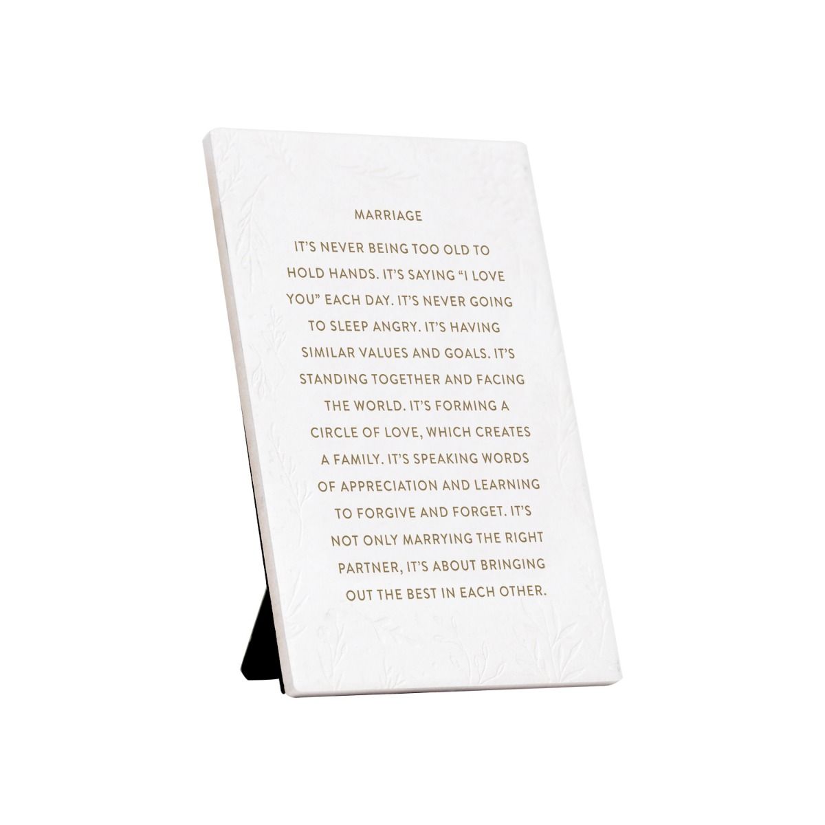 Marriage Life quote side