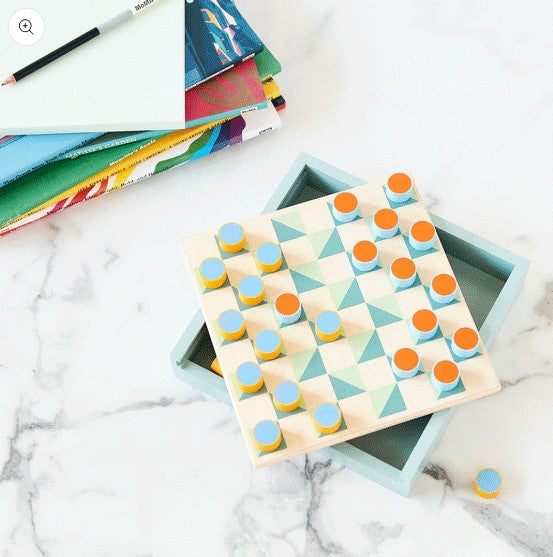 MoMA Chess & Checkers Set