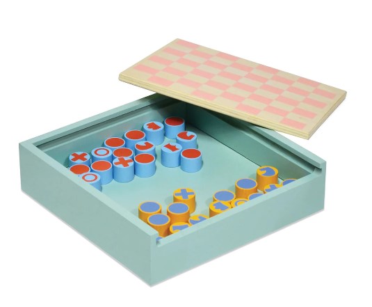 MoMA Chess & Checkers Set