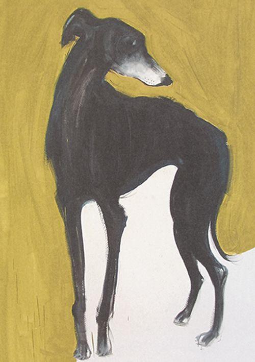 Greeting Card - Galgo (FREE DELIVERY)