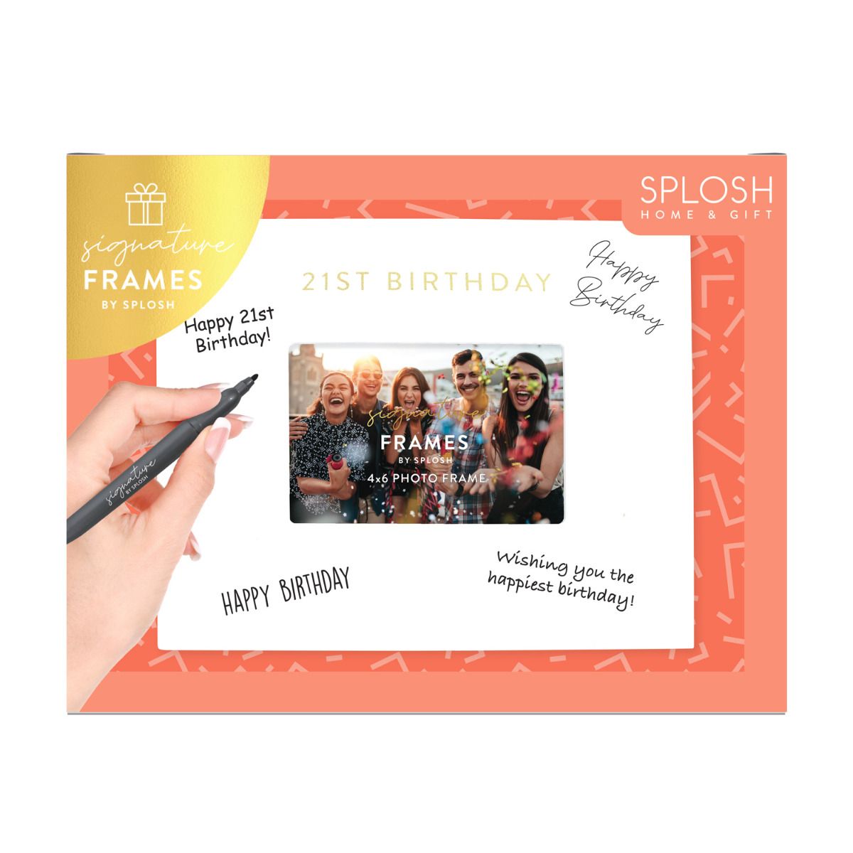 Signature Frame - 21st Birthday