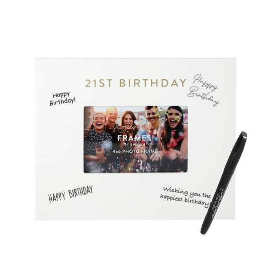 Signature Frame - 21st Birthday