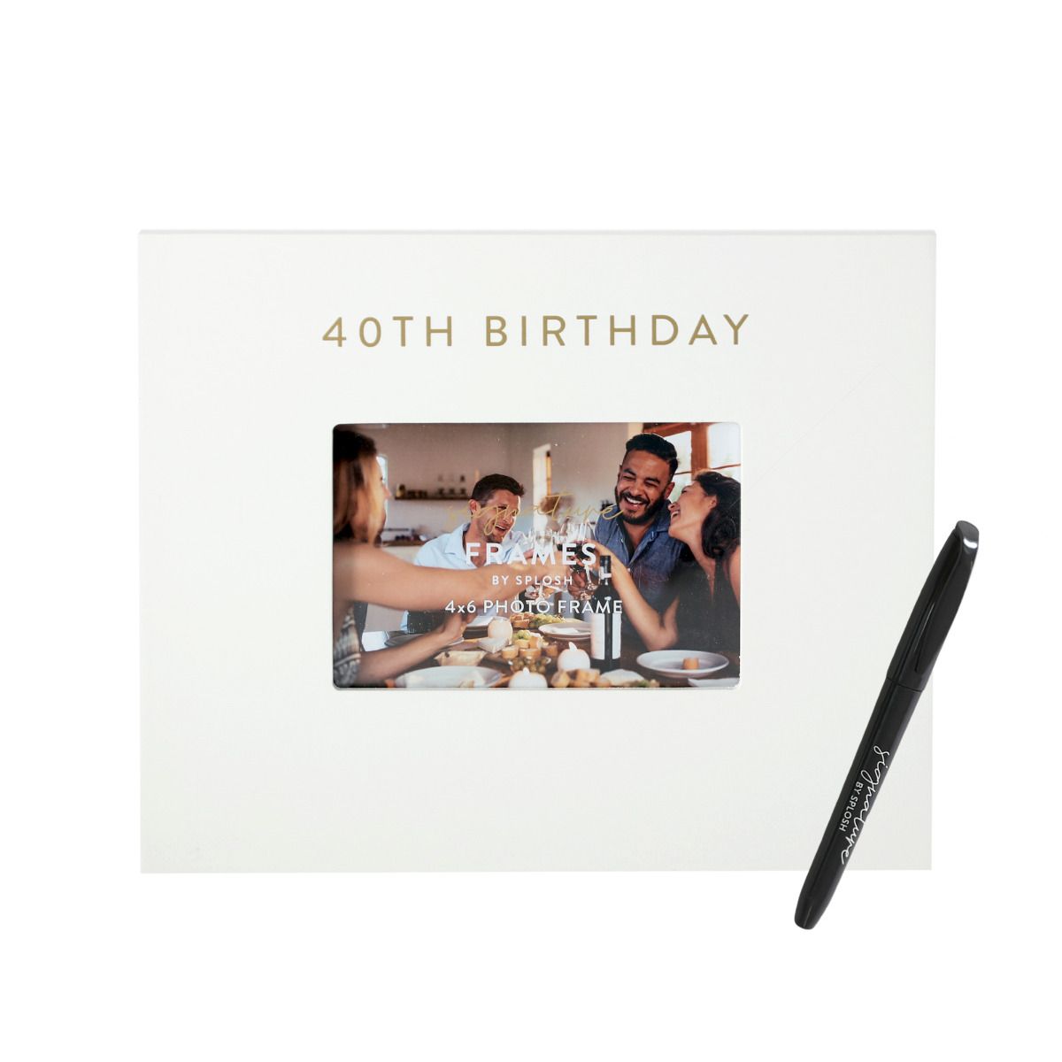 Signature Frame - 40th Birthday