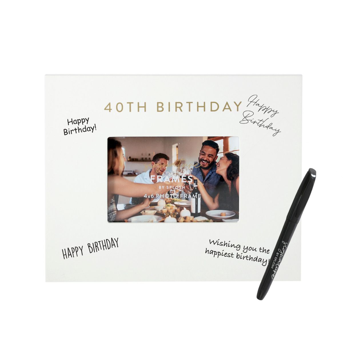Signature Frame - 40th Birthday